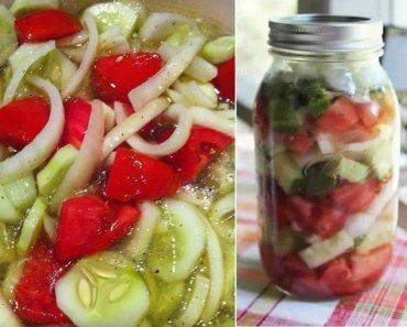 Marinated Cucumbers, Onions, and Tomatoes
