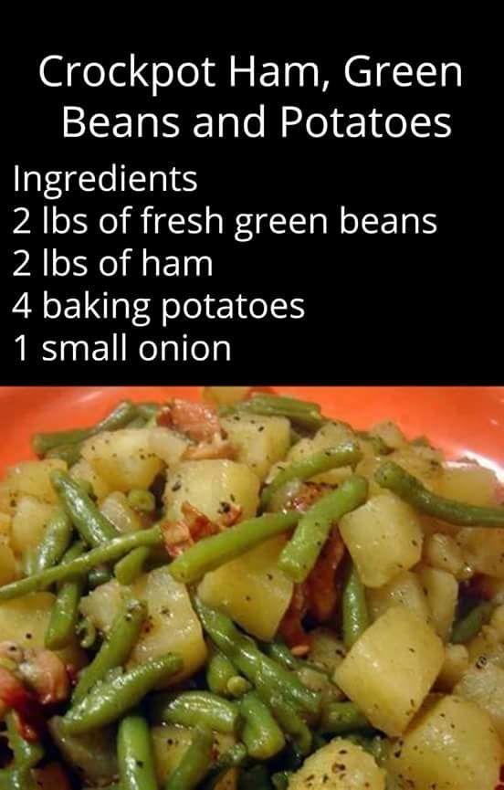 Slow Cooker Green Beans and Potatoes Recipe