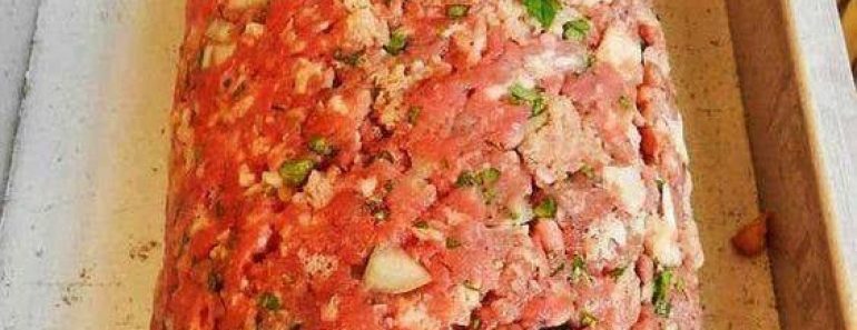 An Absolutely Delicious Italien Meatloaf