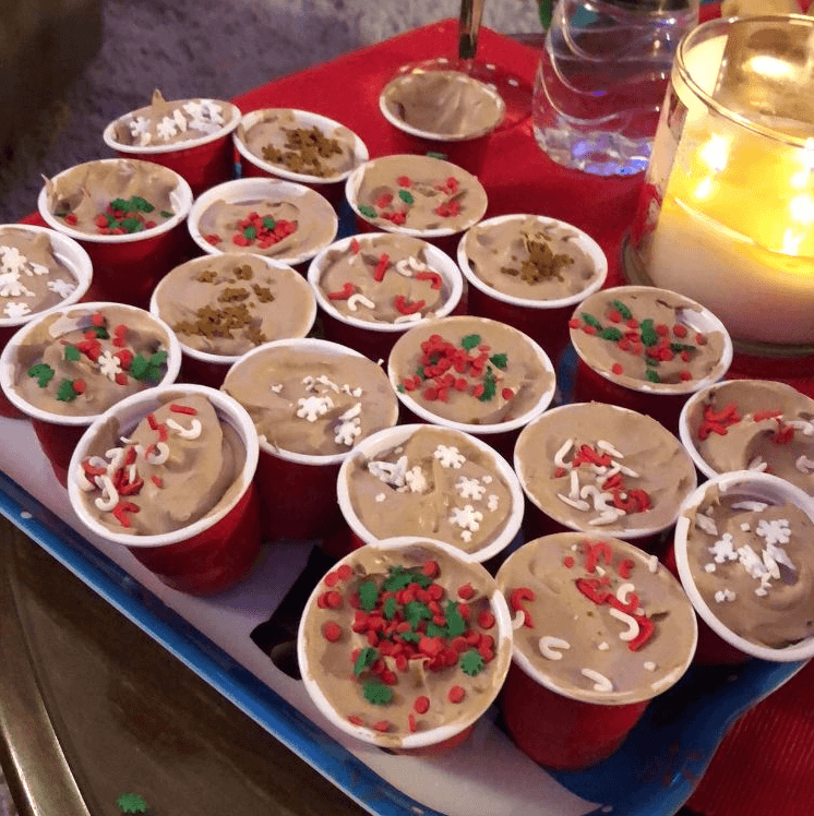 Making Cookie Shot Glasses for the best Baileys Pudding Shots - My