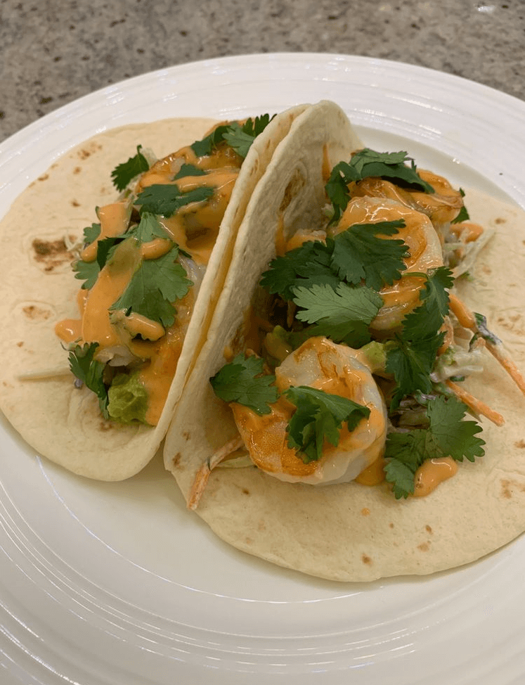 Bang Bang Shrimp Tacos (Dynamite Shrimp) 