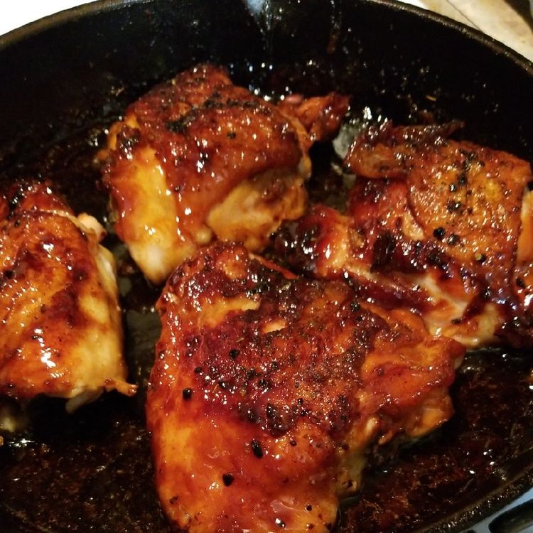 easy garlic brown sugar chicken