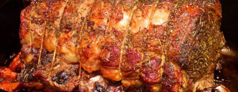 Rosemary Dijon Prime Rib