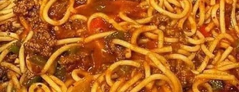 Old school spaghetti