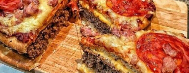THE PIZZA BURGER PIE