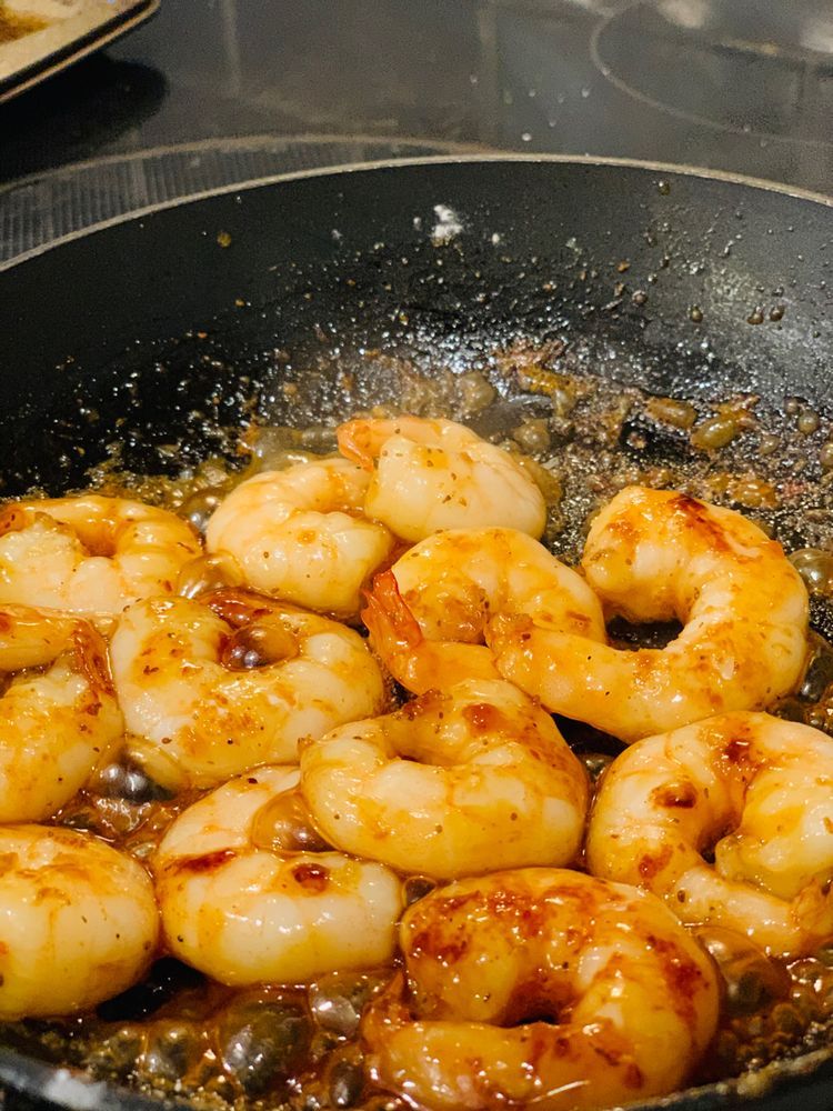 Old Bay Shrimp Sauté